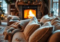 Przytulny dom na zimę: jak stworzyć ciepłą atmosferę przez tekstylia, światło i naturalne materiały