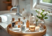 Jak efektywnie używać tacki dekoracyjnej w łazience: praktyczne porady i stylowe aranżacje
