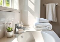 Codzienna 5-minutowa rutyna sprzątania łazienki: szybkie kroki dla świeżości i porządku Codzienna 5-minutowa rutyna sprzątania łazienki: szybkie kroki dla świeżości i porządku