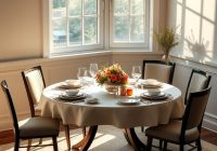 Jak ustawić stół w chłodnej jadalni, by zyskać komfort i wygodę przy oknie i przejściach