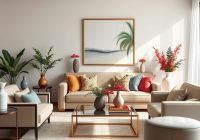 Jak łączyć dekoracje z meblami, by stworzyć spójną i harmonijną aranżację wnętrza
