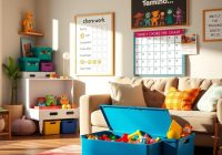 Jak ogarnąć porządek w salonie z dziećmi – praktyczne sposoby na codzienną organizację i współpracę rodzinną