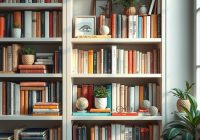 Stylizacja regału z książkami i dekoracjami: zasady tworzenia harmonijnych i funkcjonalnych aranżacji
