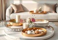 Jaki kształt tacki dekoracyjnej wybrać, by łączyć funkcjonalność z dopasowaniem do stylu wnętrza