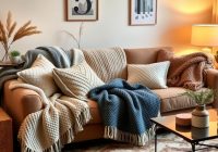 Pledy i koce do salonu: jak wybrać materiał, rozmiar i styl dla komfortu i dekoracji