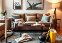 Szybkie sprzątanie salonu przed gośćmi: jak zorganizować porządki, by zrobić dobre wrażenie w krótkim czasie