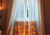 Długie zasłony przy grzejniku – kiedy blokują ciepło i jak zachować efektywność ogrzewania Długie zasłony przy grzejniku – kiedy blokują ciepło i jak zachować efektywność ogrzewania