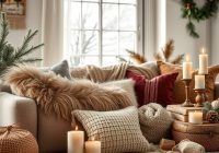 Zimowa paleta dodatków do wnętrza: jak stworzyć przytulną i harmonijną aranżację krok po kroku